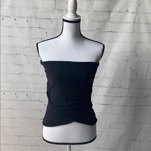 Ruched Sides Strapless James Perse Top